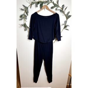 NWT Michael Stars Blue Long Sleeve Jumpsuit